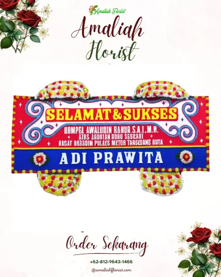 Papan Bunga Ucapan Selamat Balai Samudera Kelapa Gading